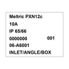 Meltric 06-A6001 INLET/ANGLE ADAPTER/BOX 45 DEGREE 06-A6001
